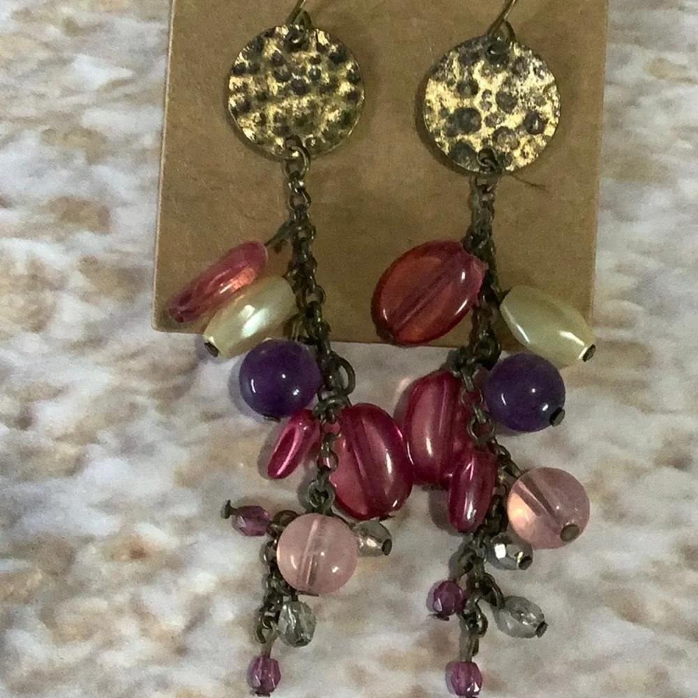Pink Earrings- Buckle